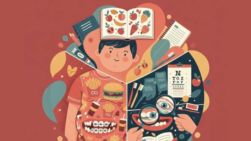 Alertas sobre salud visual, obesidad y cuidado dental en escuelas primarias de México