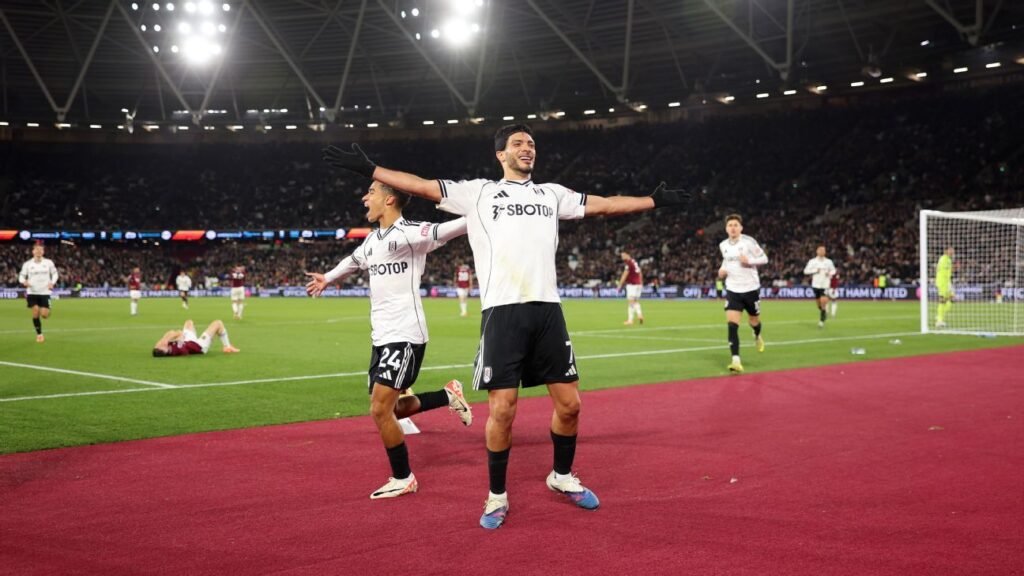 Jiménez lleva al Fulham a su triunfo más reciente en 2025