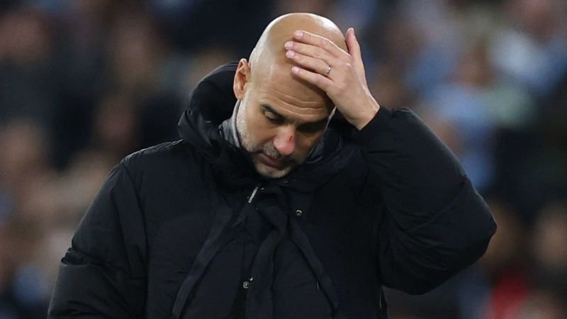 Josep Guardiola habla sobre los arañazos en su rostro después del empate del City