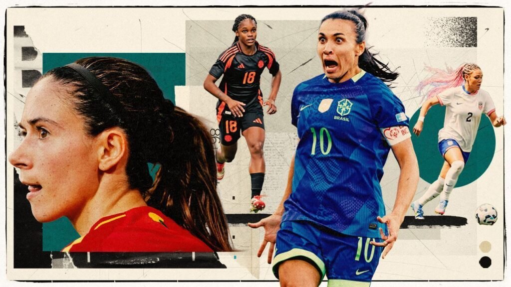 Las 50 futbolistas más destacadas de 2025 según el ranking femenino de ESPN FC