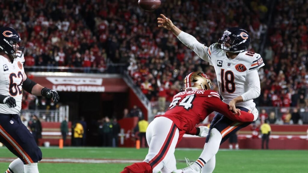 Reacciones desmedidas Semana 17 NFL: ¿Llegarán 49ers o Bears a la Final de la NFC?