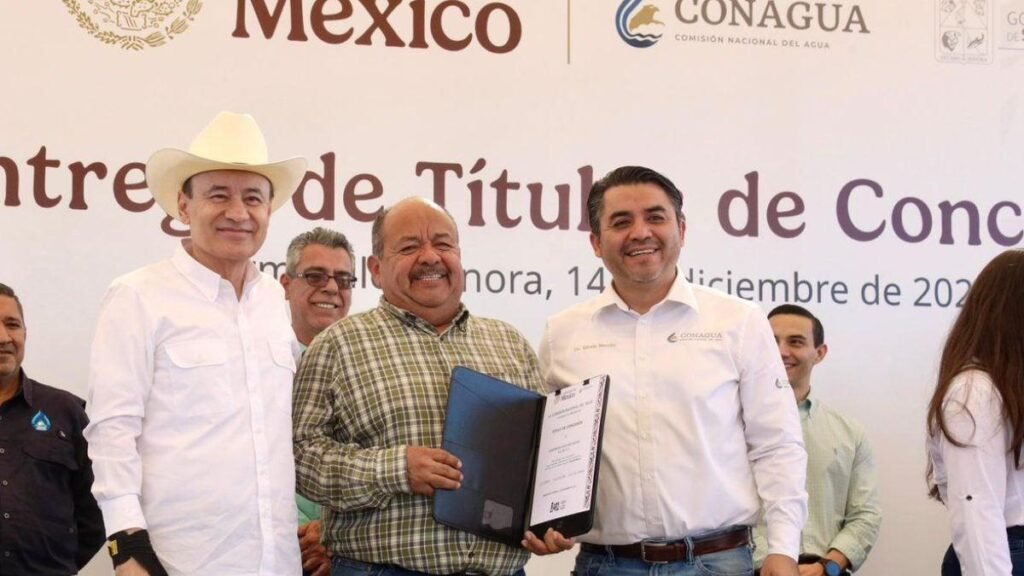 Sonora lanza un nuevo marco legal para el agua al otorgar concesiones a agricultores