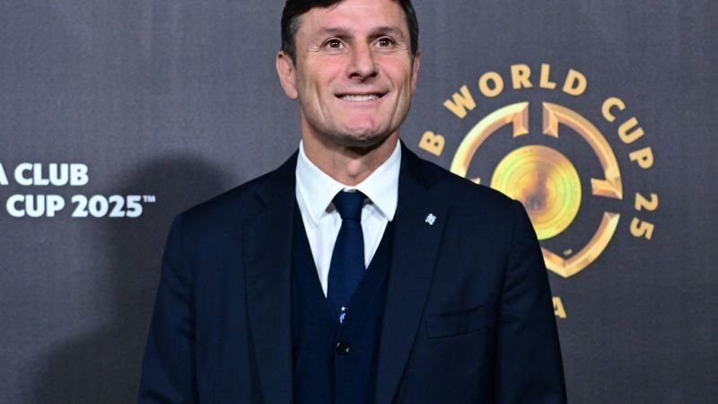 Zanetti: El Inter enfrenta a rivales fuertes como el Real Madrid y el Manchester City