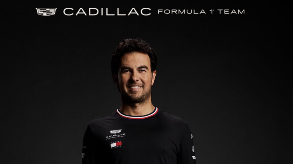 Checo Pérez cumple 36 años y luce nuevo atuendo de Cadillac F1