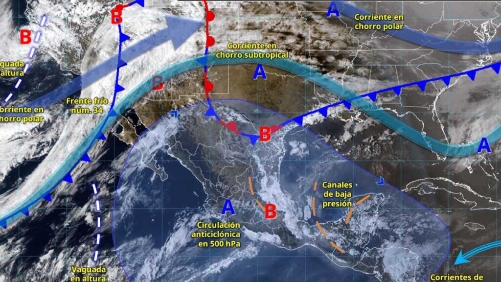 Clima en México para el 12 de febrero de 2026: Nevadas y lluvias por el frente frío 34