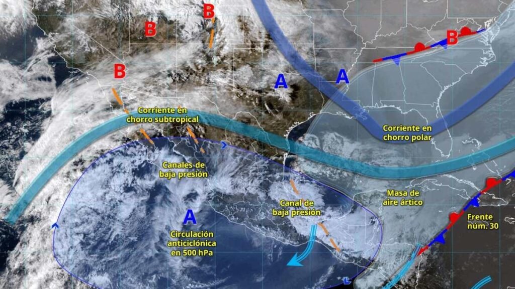 Clima en México para el 29 de enero de 2026: La entrada del frente frío 32