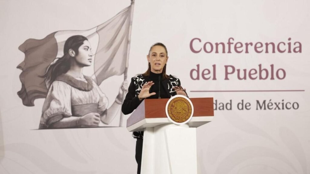 Sheinbaum afirma que no se dispone de datos sobre el uso de drones en la frontera con EE. UU.