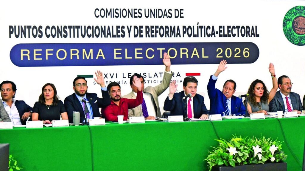 Reforma electoral: el dictamen avanza en comisiones sin contar con los votos del pleno