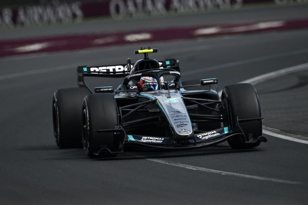 Russell y Mercedes deslumbraron en el Gran Premio de Australia de F1