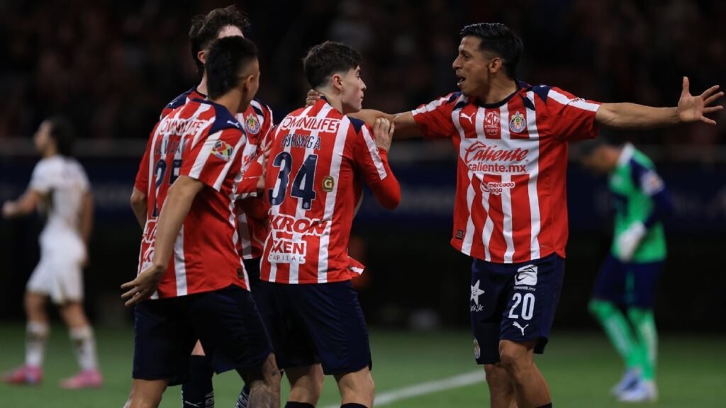 Chivas asegura su lugar como el primer clasificado para la Liguilla