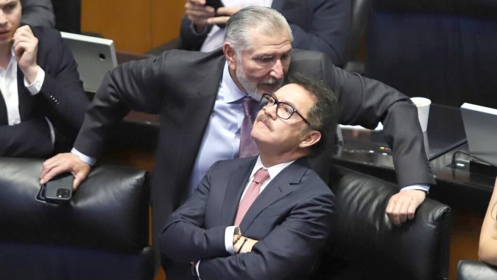 Conflicto en el Senado: Saúl Monreal y Lilly Téllez discuten por señalamientos de "narcos"