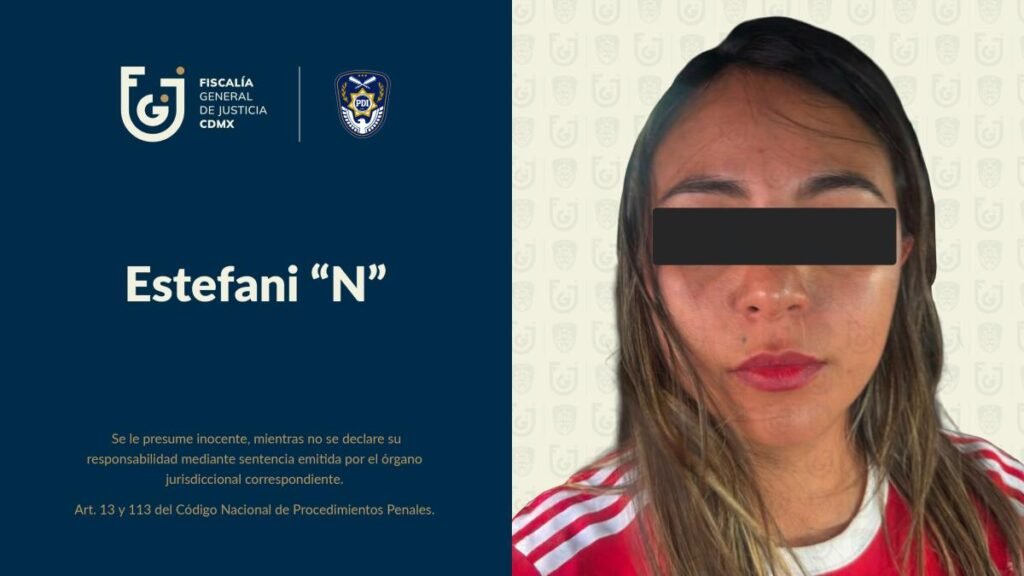 Estefani “N” enfrentará juicio por el feminicidio de una conductora de app en la CDMX