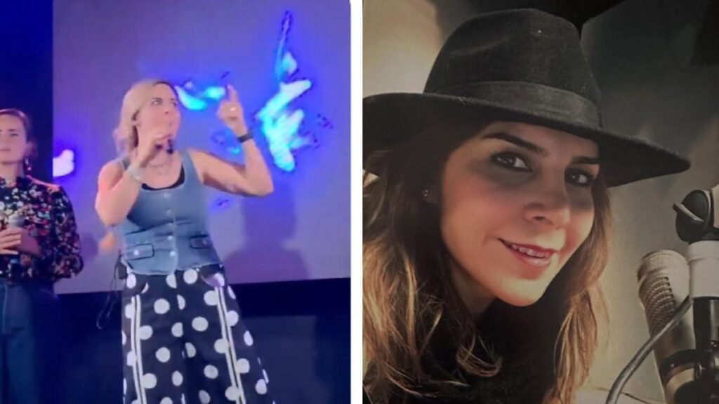 Karla Panini vuelve a brillar en un evento religioso y revoluciona las redes sociales
