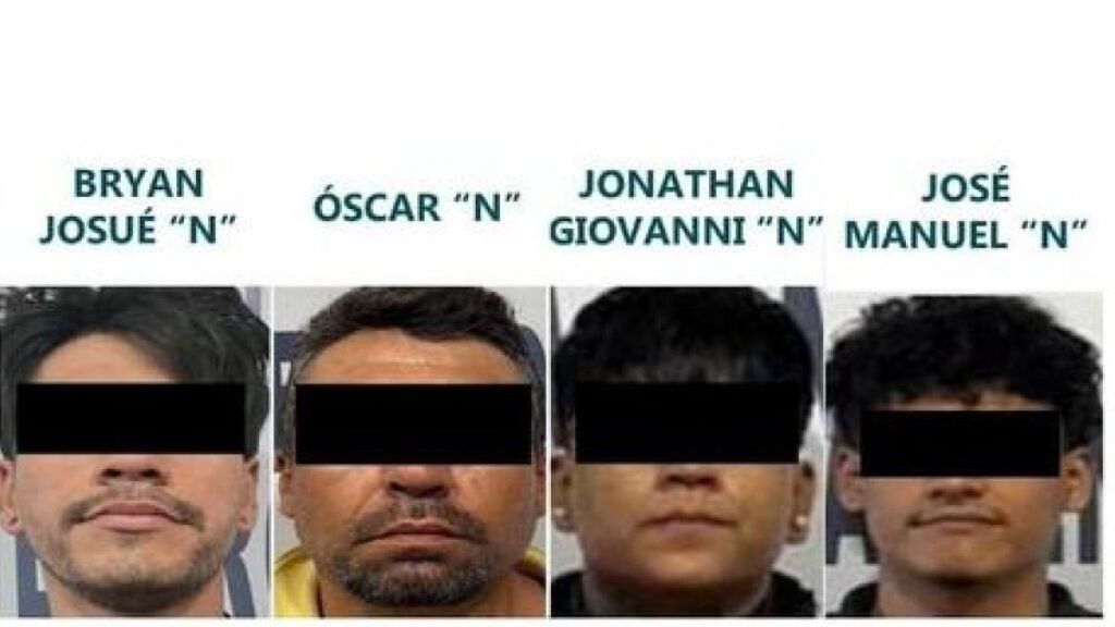 Cuatro personas arrestadas por robo de vehículos en Jalisco