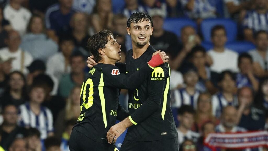 El Atlético de Madrid arrasa al final; Obed Vargas queda en el olvido