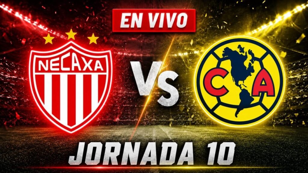 Necaxa contra América: Transmisión EN VIVO Online | Liga MX Apertura 2026 J10