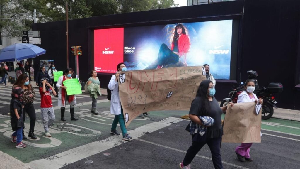 Disidentes del sindicato del IMSS: responsabilizados por los bloqueos en CDMX y Edomex